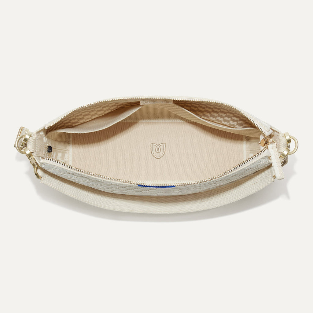 The Daily Crossbody - White Sand
