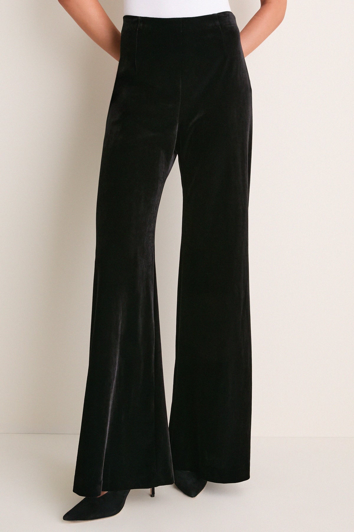 Black Velvet Deja Pant