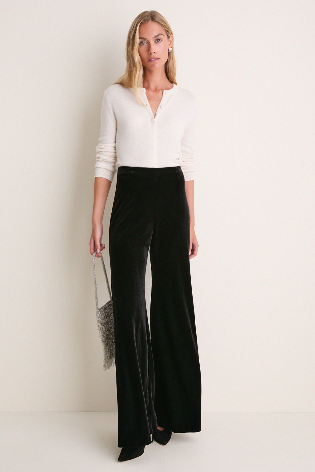Black Velvet Deja Pant