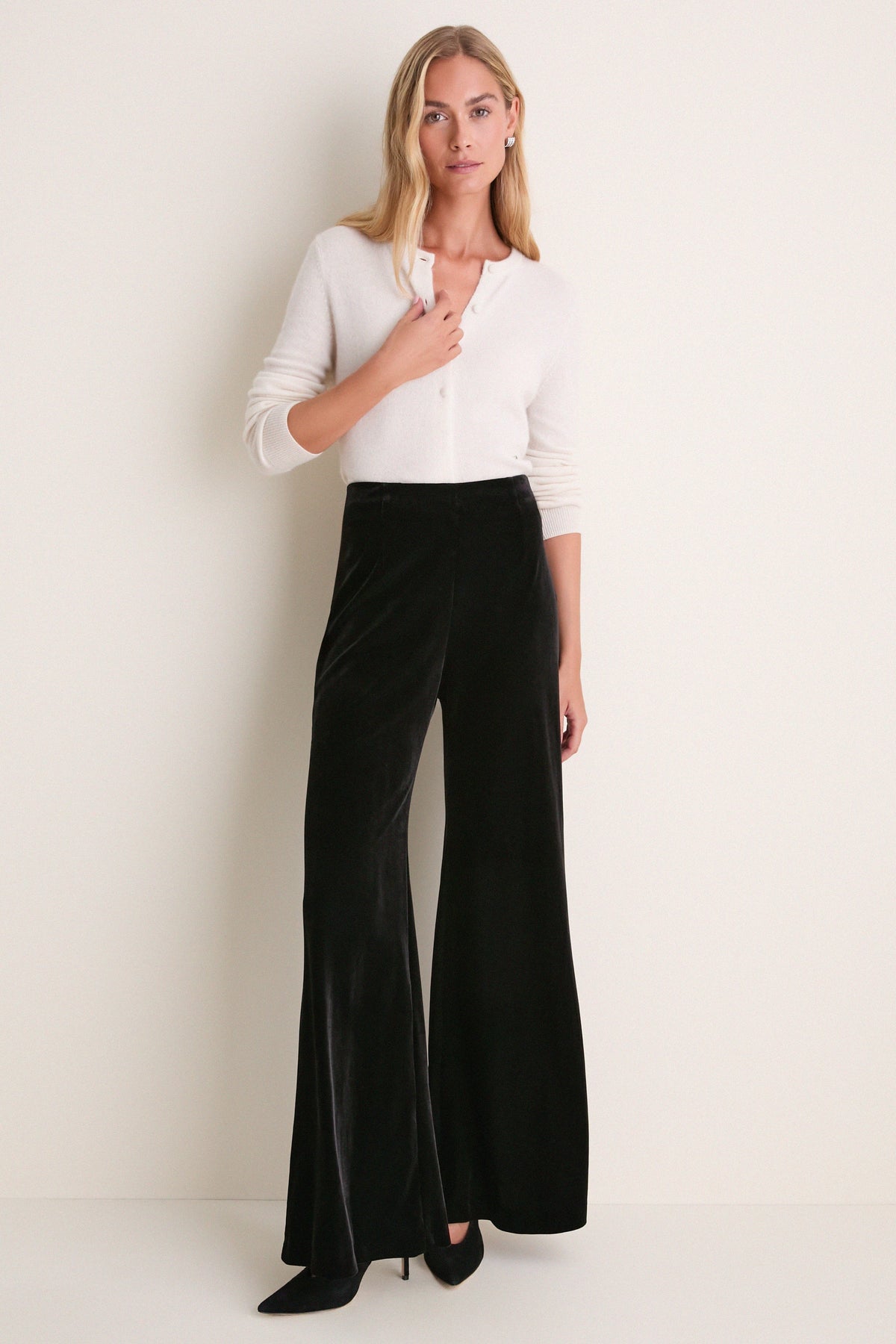 Black Velvet Deja Pant