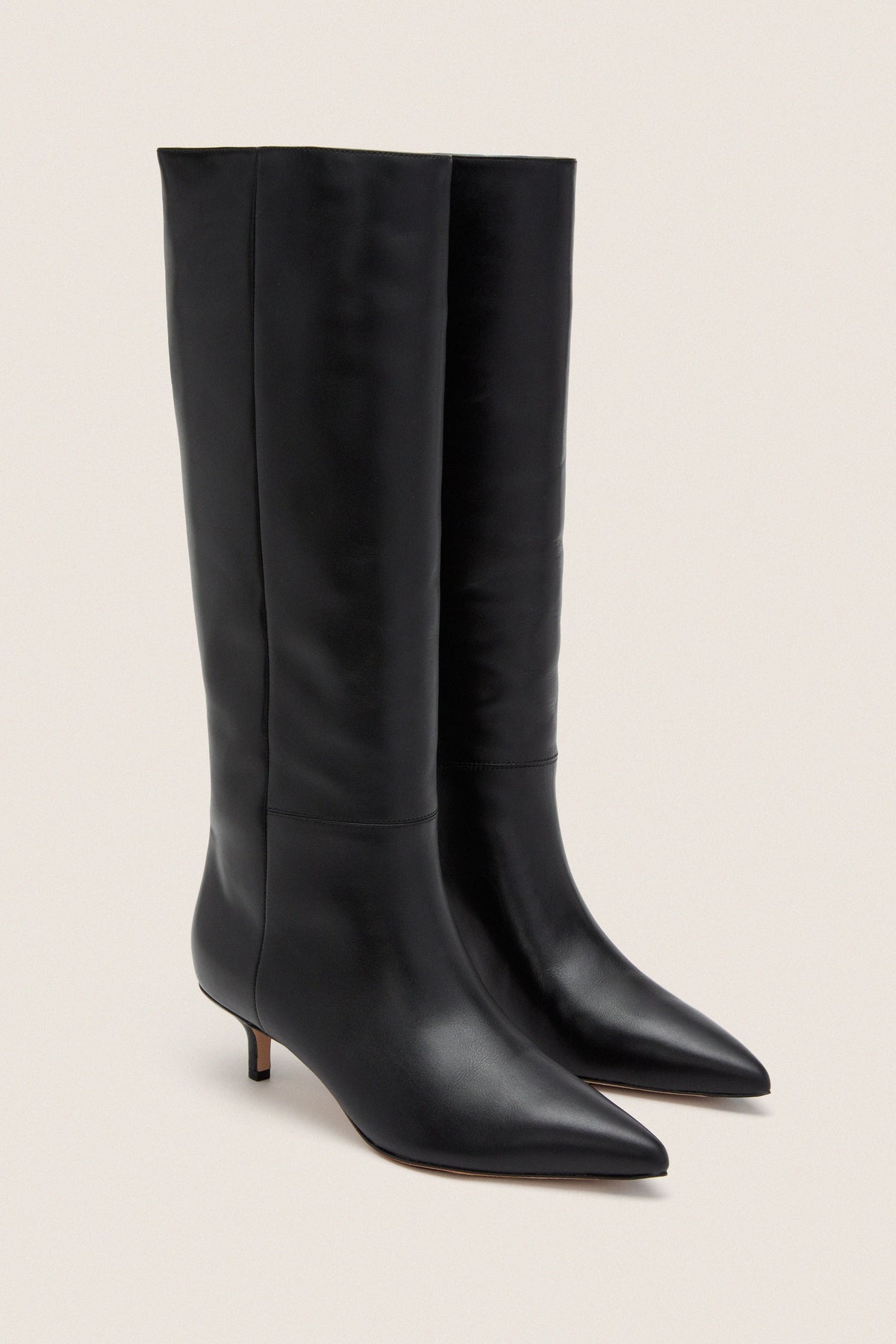 Black Lisa 45 Tall Shaft Boots