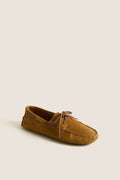 Artichoke Suede Driver Flats