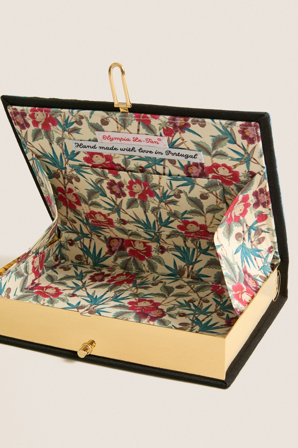 Black New York City Book Clutch