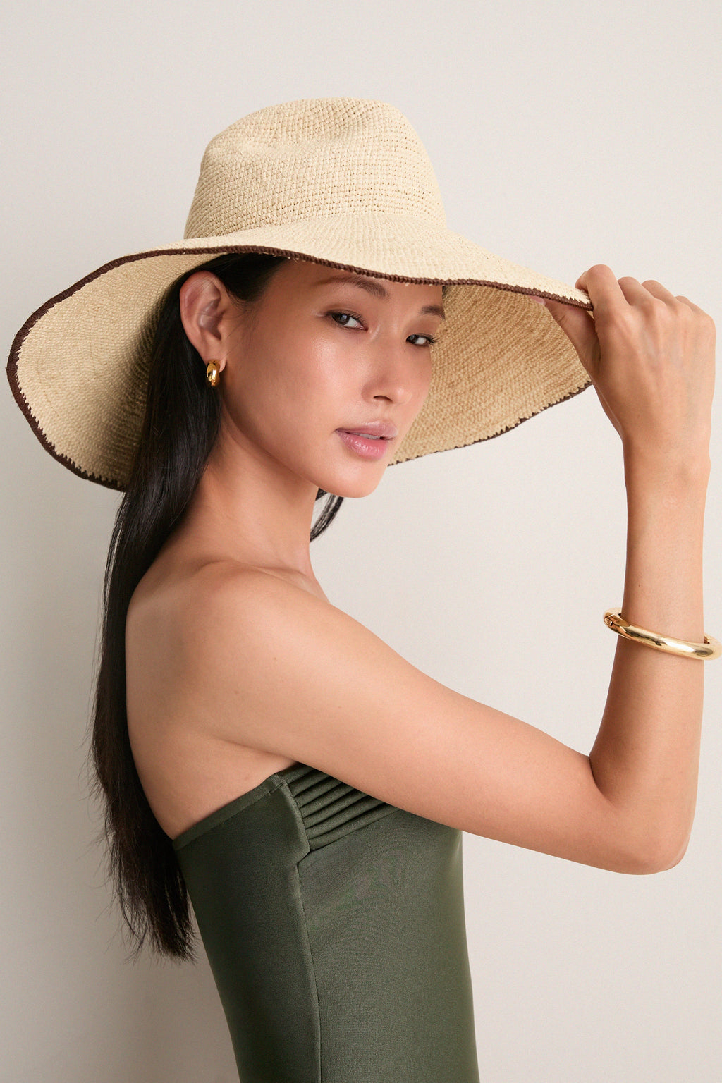 Bleach Walnut Waverly Hat