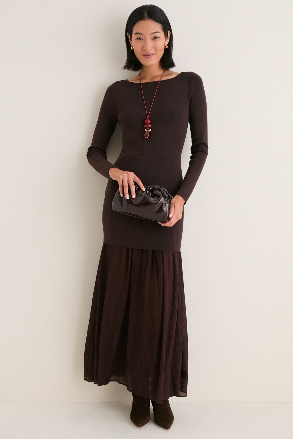 Bordeaux Museo Cord II Necklace