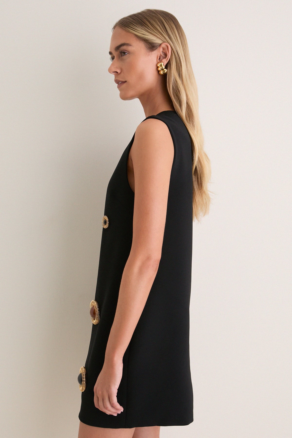 Black Piuma Dress