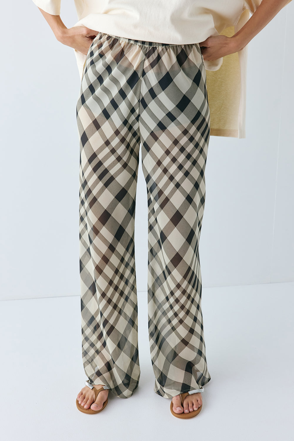 Remi Sheer Pants Claudie