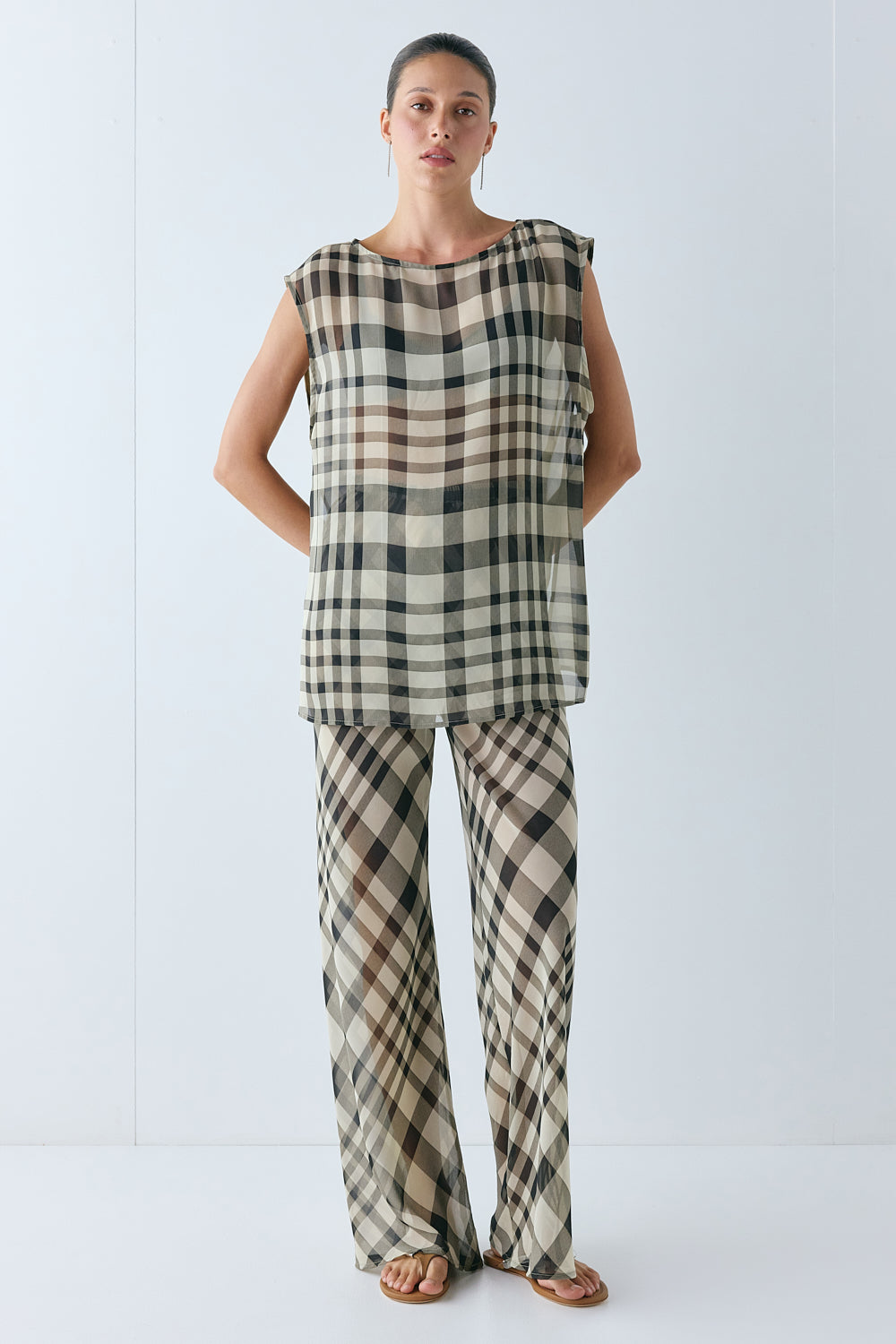 Remi Sheer Pants Claudie