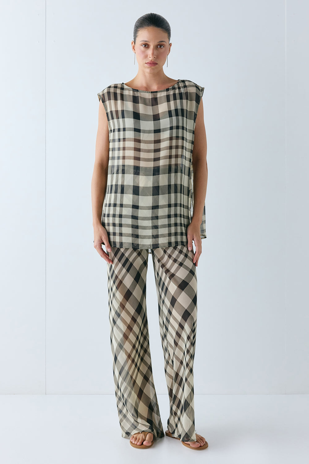 Remi Sheer Pants Claudie