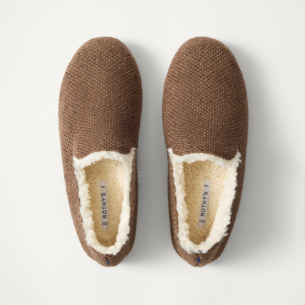 The Teddy Men's Slipper - Cocoa Spice