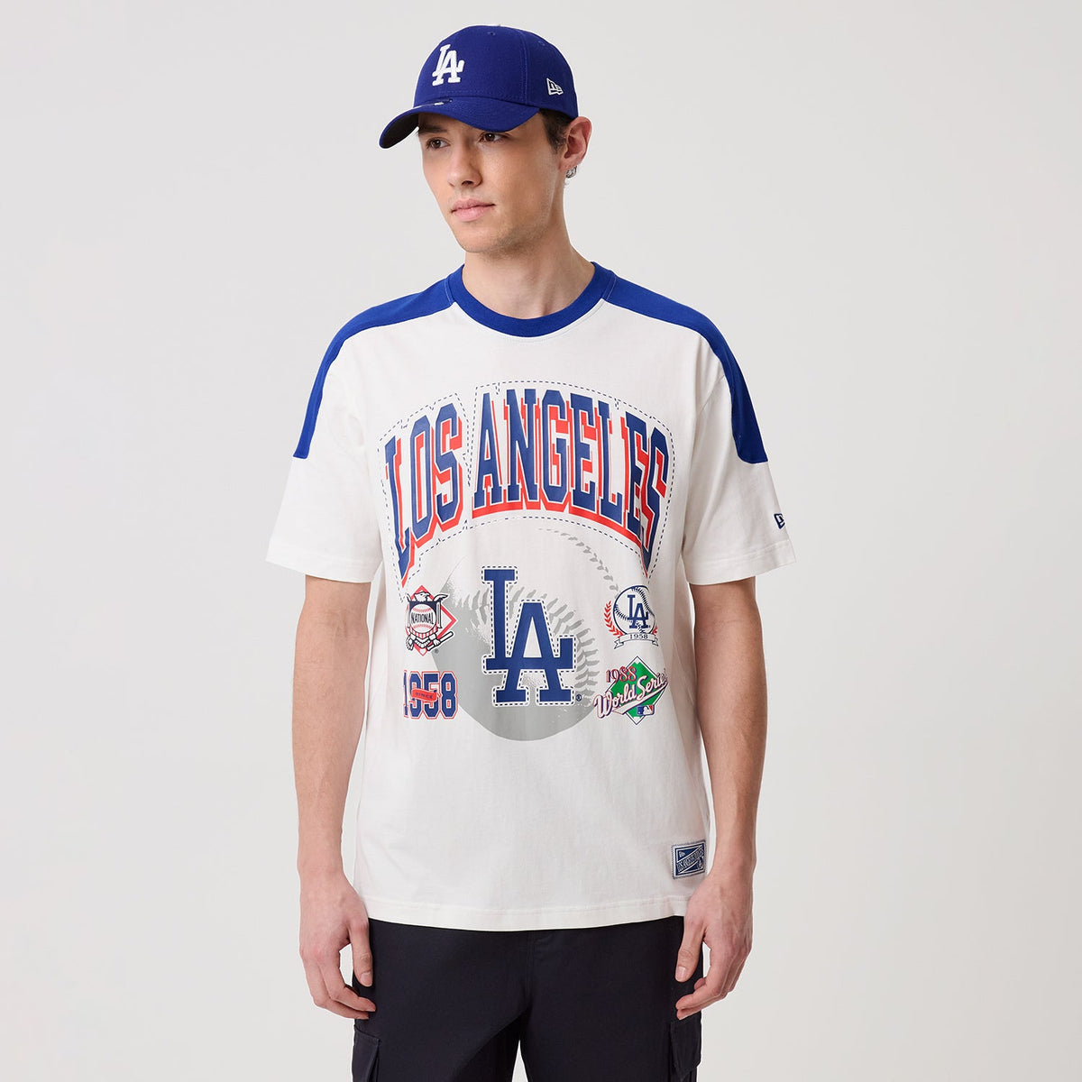 Los Angeles Dodgers Varsity Tee - Mens