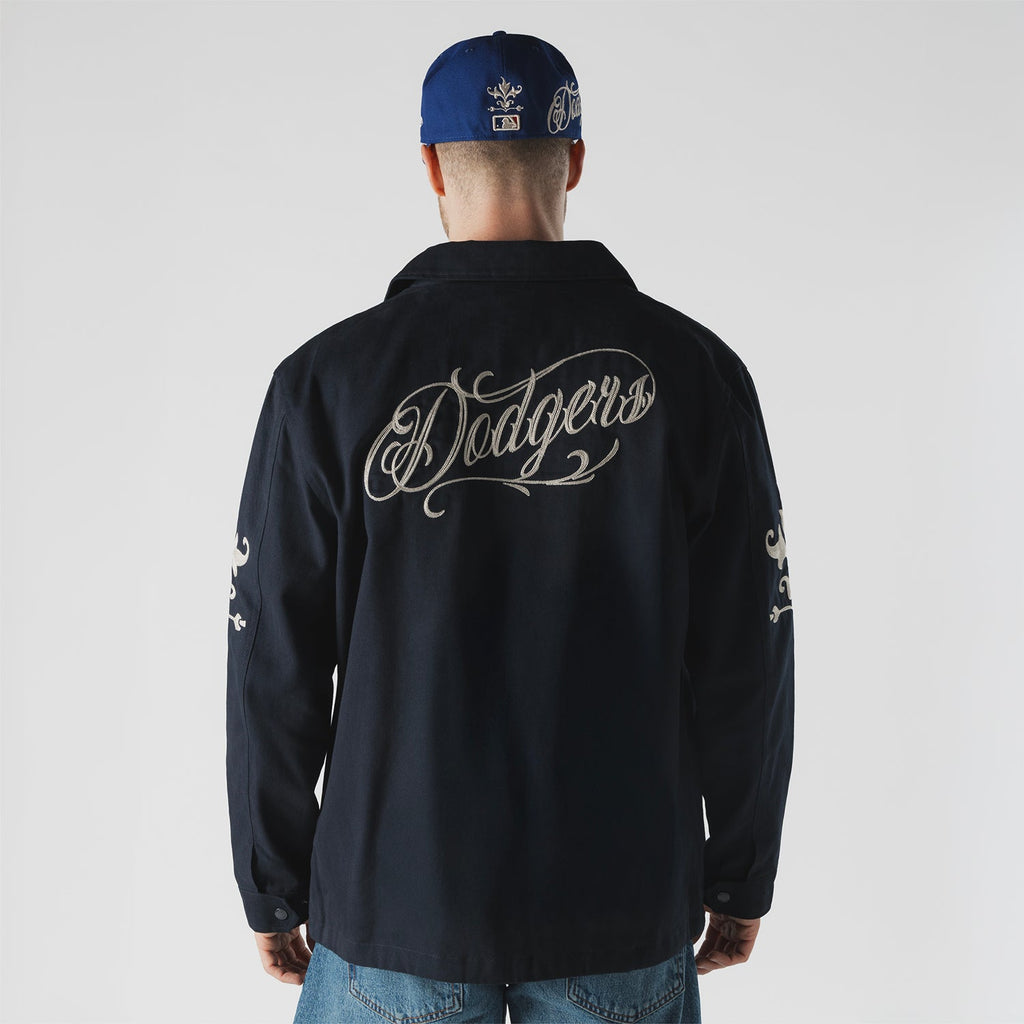 Los Angeles Dodgers Wordmark Jacket - Mens
