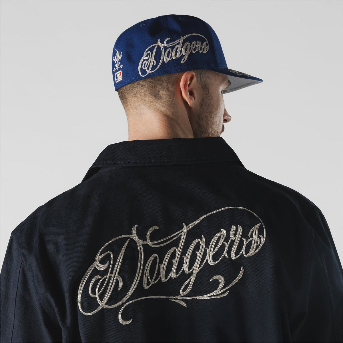 Los Angeles Dodgers Wordmark Jacket - Mens