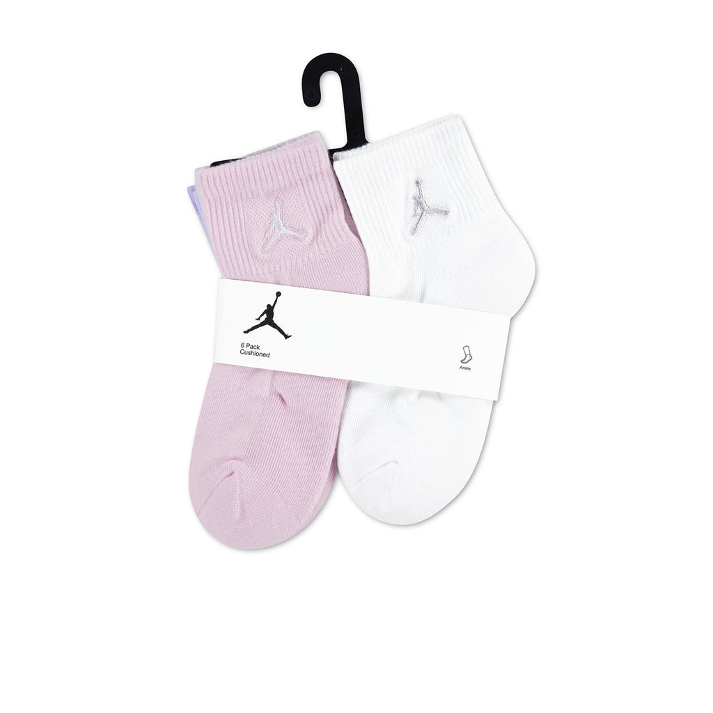 6 Pack Medium Everyday Essentials Quarter Sock