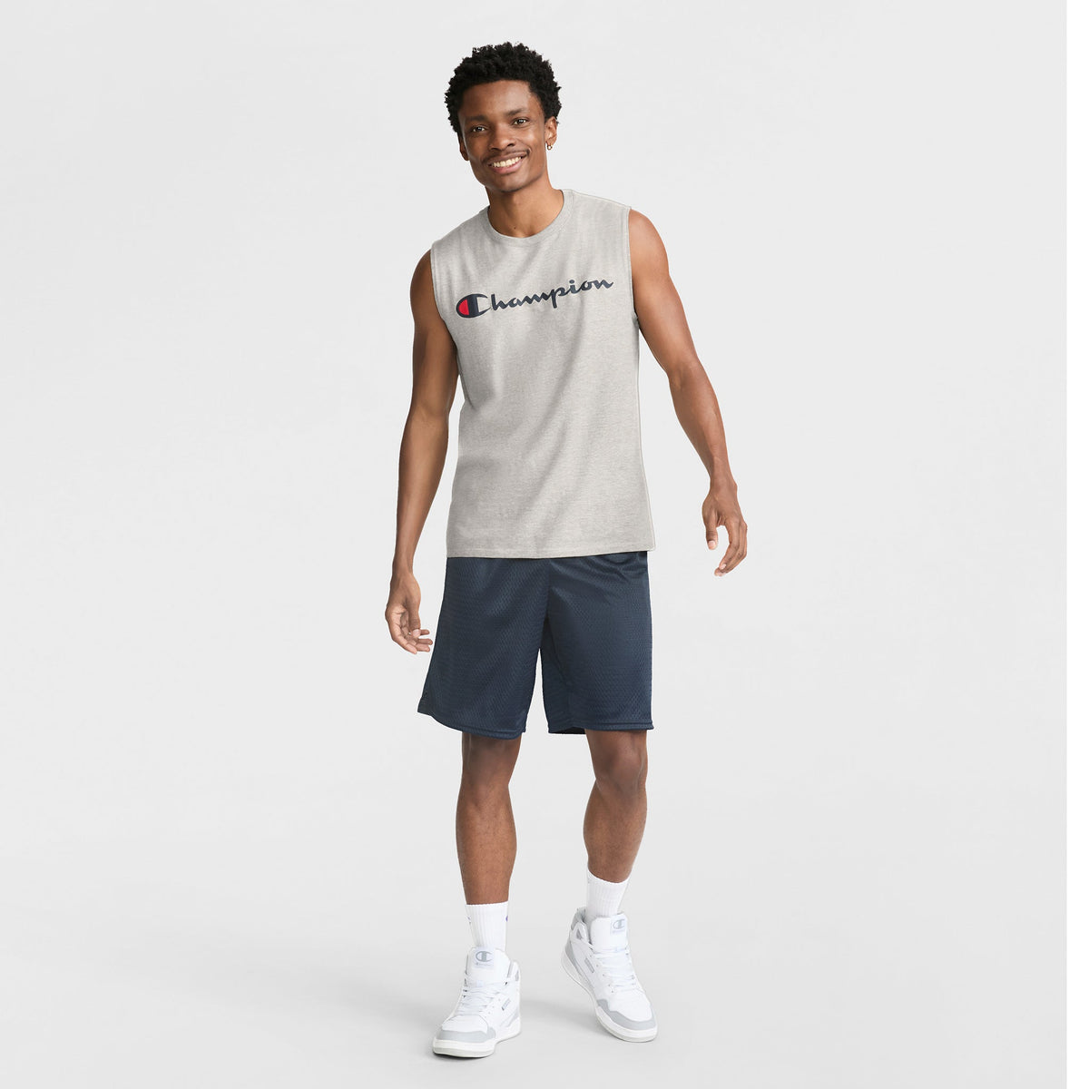 9" Classic Mesh Shorts, C Logo