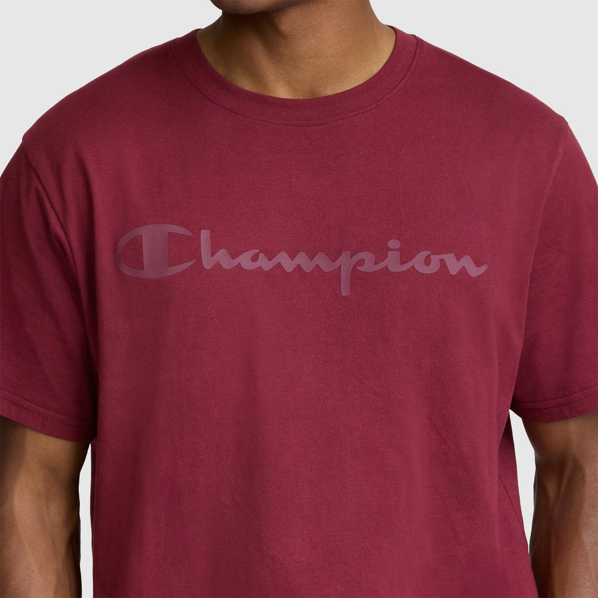 Classic Graphic T-Shirt, Tonal Script Logo