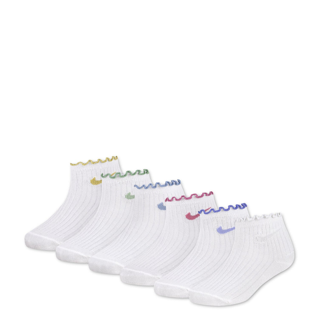 6 Pack X-Small Lettuce Welt Ankle Sock
