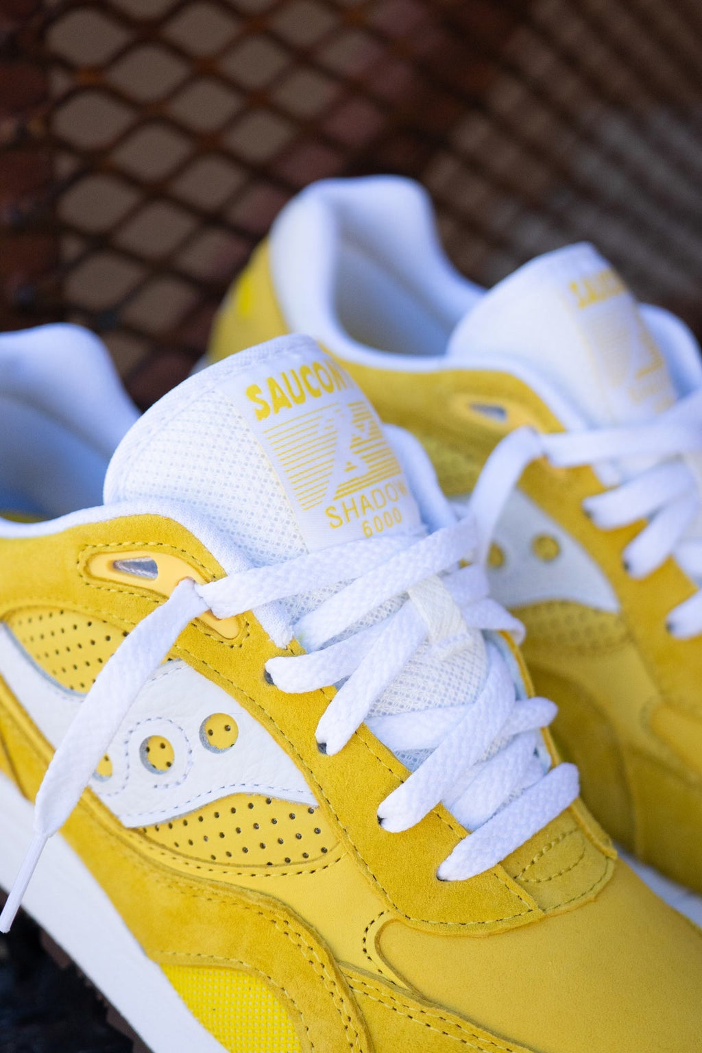 Mens Saucony Shadow 6000 Ivy Prep (Yellow/White)- S70802-2