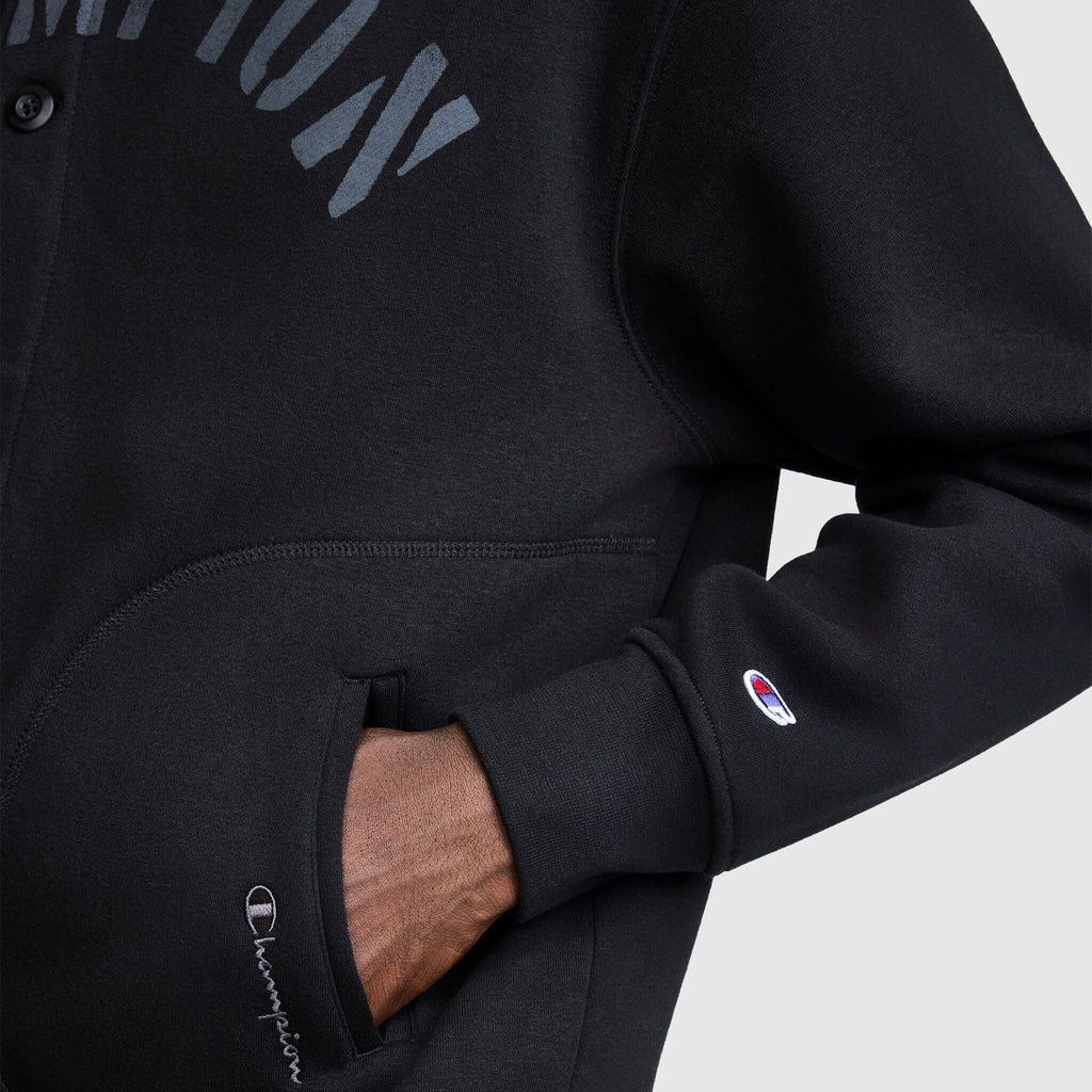Fleece Baseball Jacket