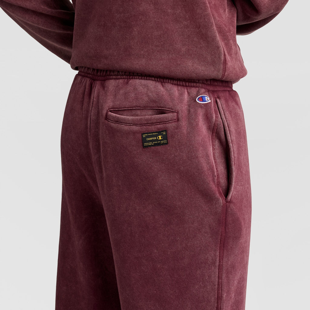 Mineral Wash Open Hem Pants
