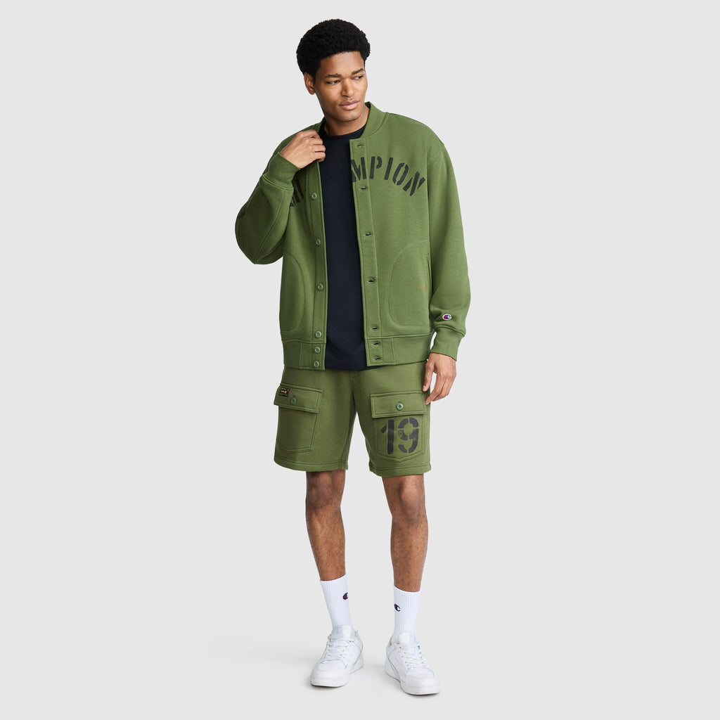 Fleece Baseball Jacket