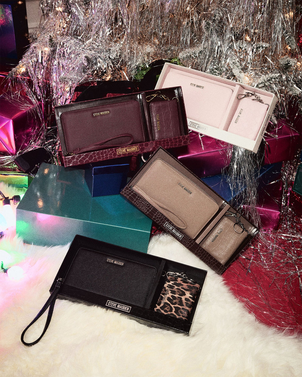 ZIPPY WALLET GIFT SET BLOODSTONE