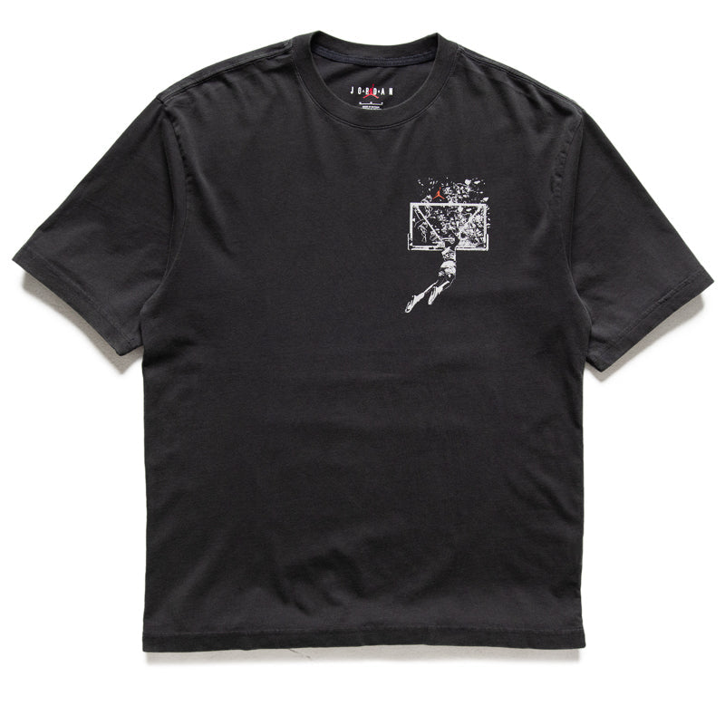 Jordan Brooklyn Oversized Graphic Tee - Off Noir/Sail