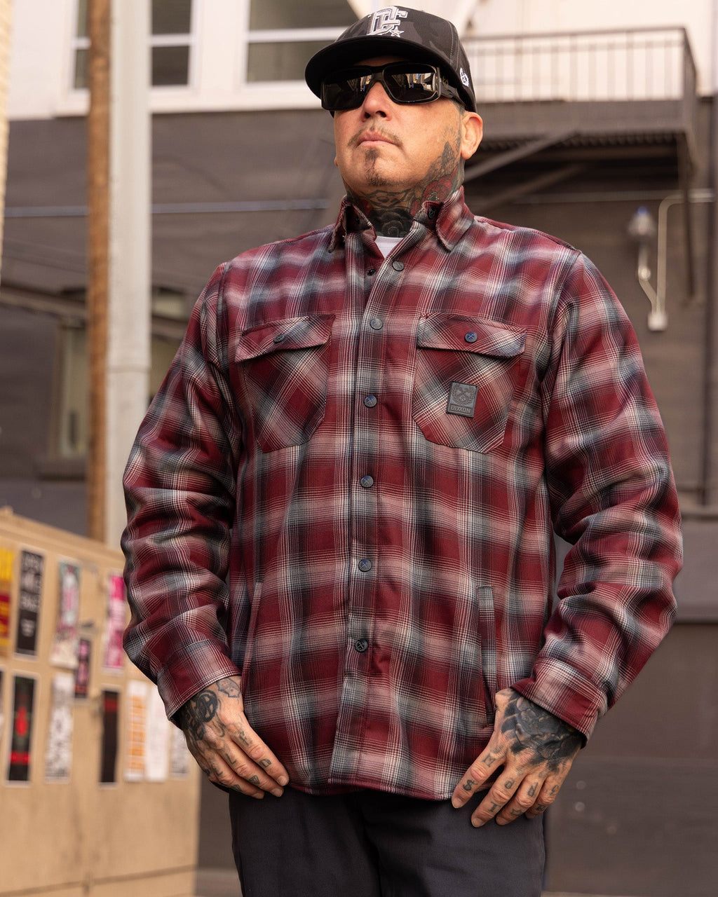 Ashford Sherpa Lined Flannel Jacket