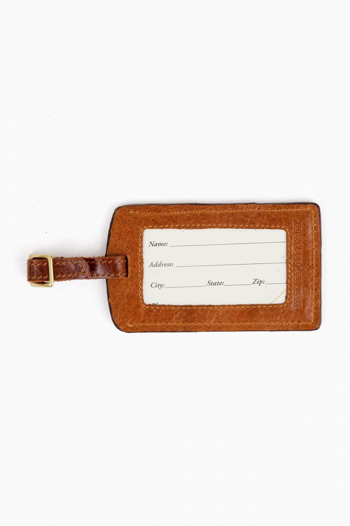 Bon Voyage Luggage Tag