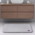 Logo Patch Memory Foam Bath Mat