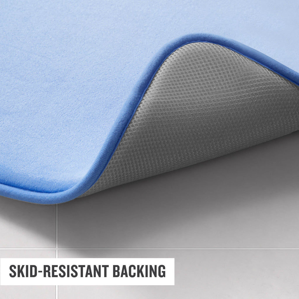 Logo Patch Memory Foam Bath Mat
