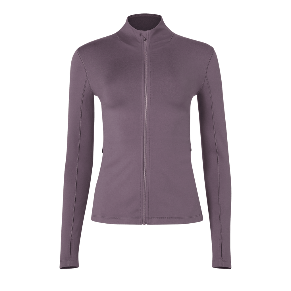 Women's Matte Zip-Up Jacket