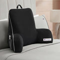 Faux Wool Backrest Pillow