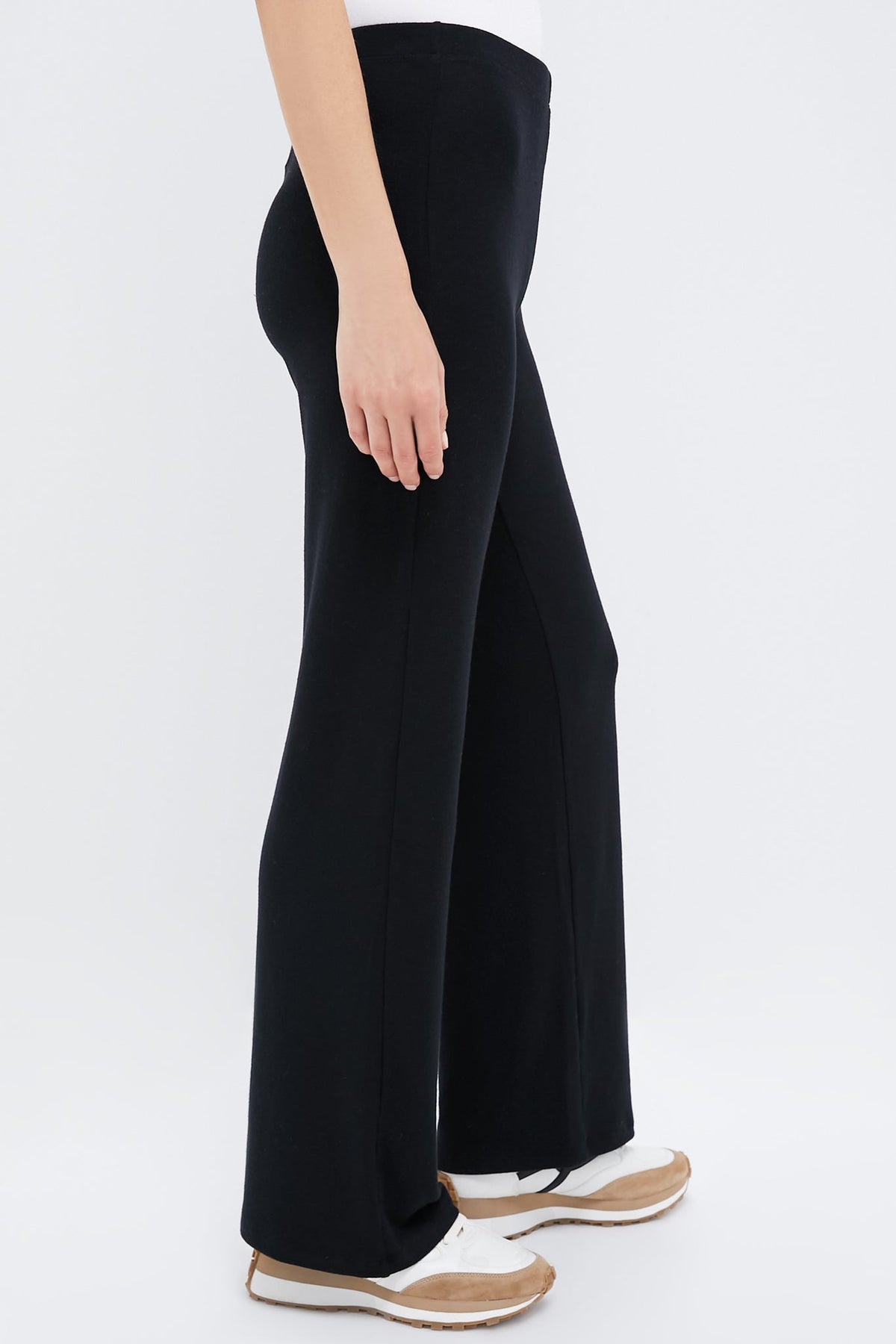 Black Lauren Wide Leg Pants
