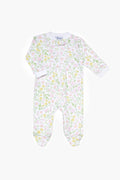 Berry Wildflowers Zipper Footie
